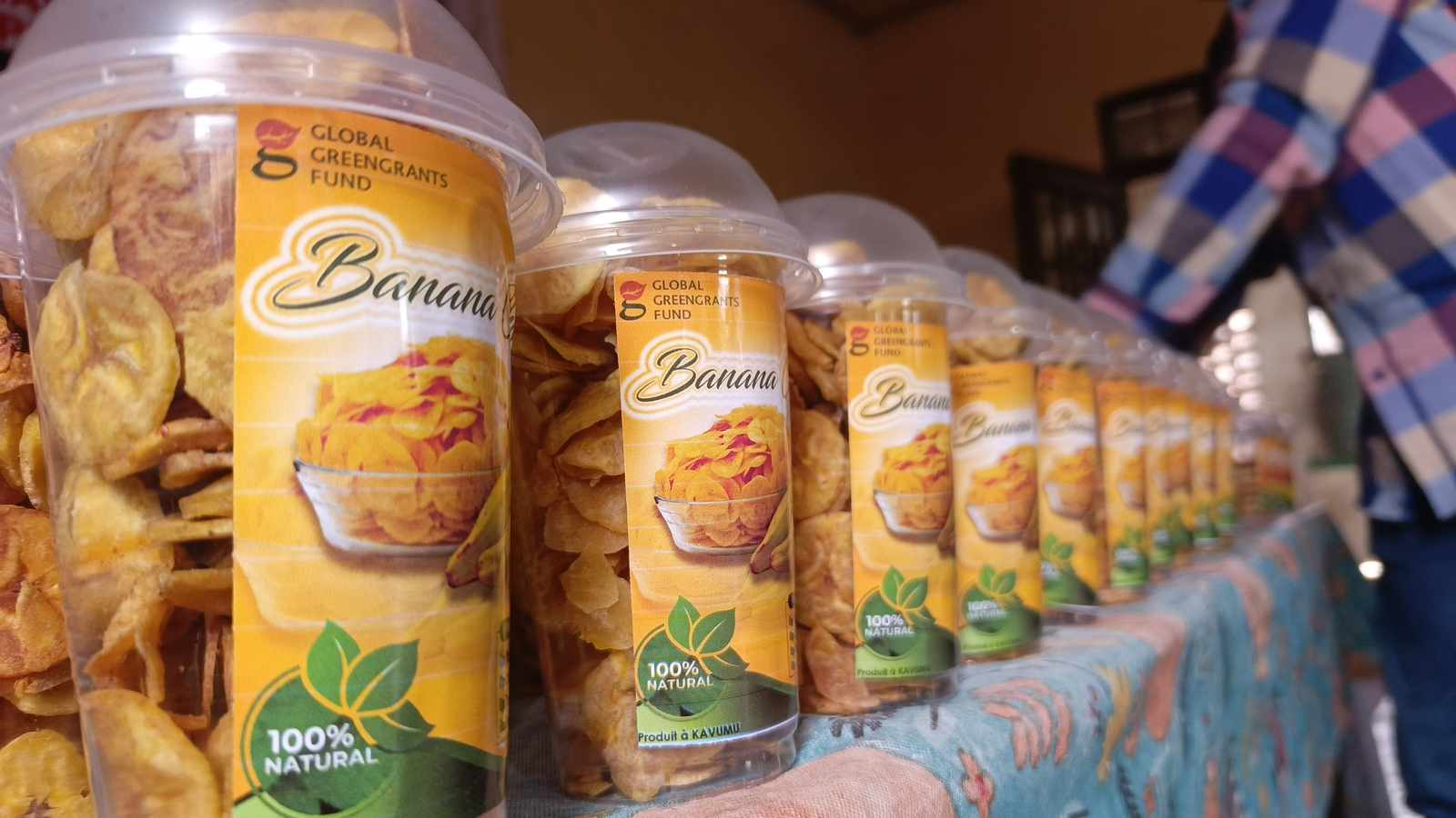 Croquettes et chips de banane à Kavumu